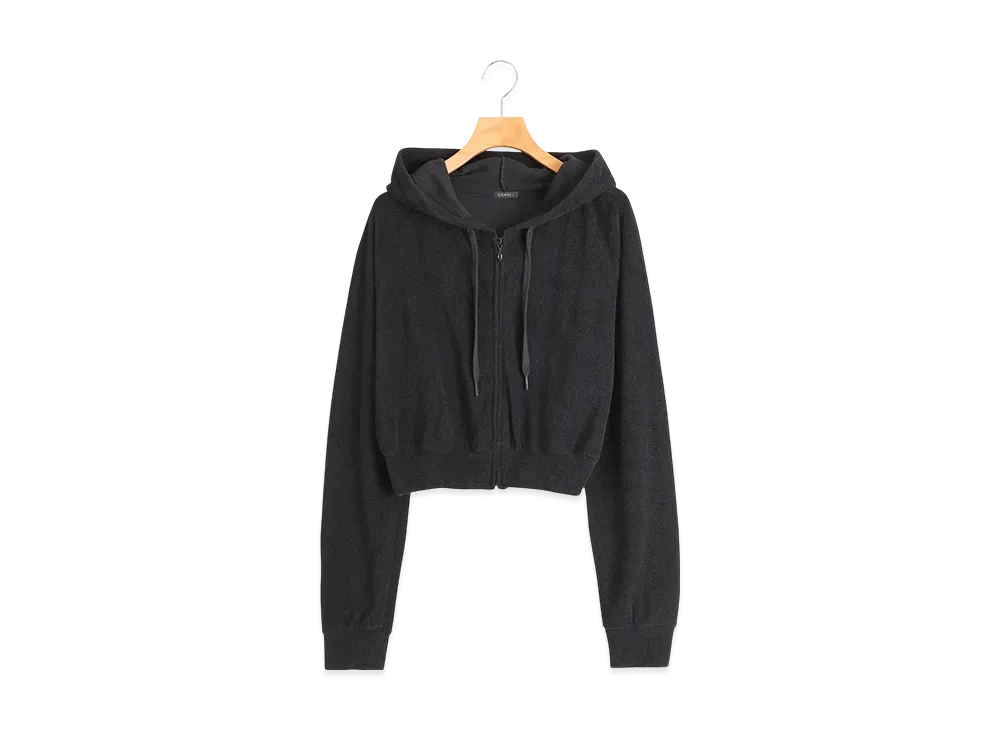 COMOLI Women's Pile Mini Parka "Black"