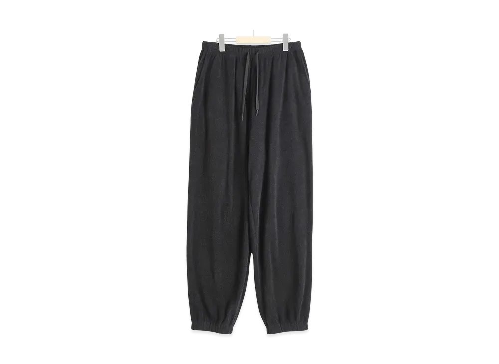 COMOLI Pile Pants "Black"