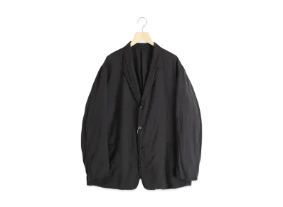 COMOLI Silk Dyed Jacket "Black"