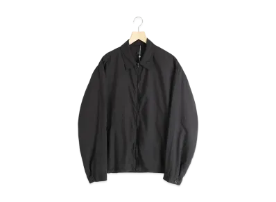 COMOLI Silk Product Dyeing Blouson "Black"