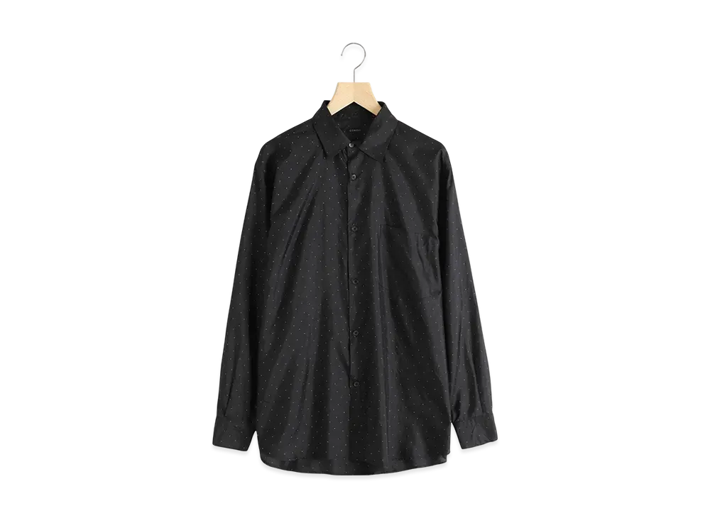 COMOLI Silk Dot Komori Shirt "Dot"
