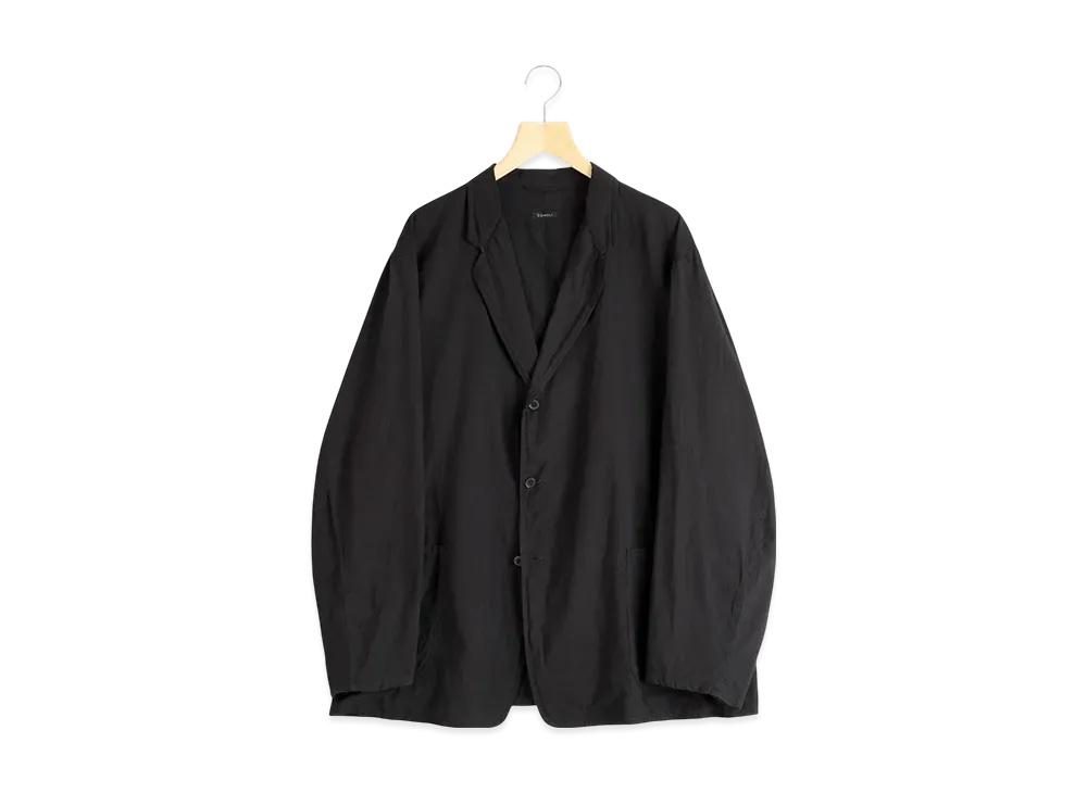 COMOLI KHADI Cotton Jacket "Black"