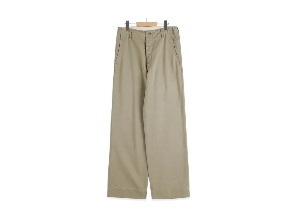 COMOLI KHAKI Chino Pants "Khaki"