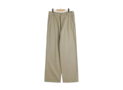 COMOLI KHAKI Chino Pants "Khaki"