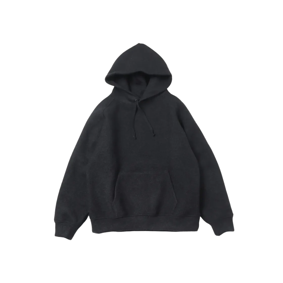 COMOLI Wool Felt Parka - 24AW "Charcoal"