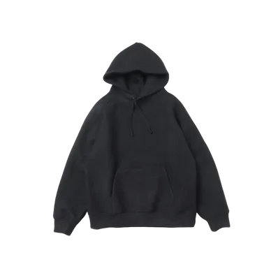 COMOLI Wool Felt Parka - 24AW "Charcoal"