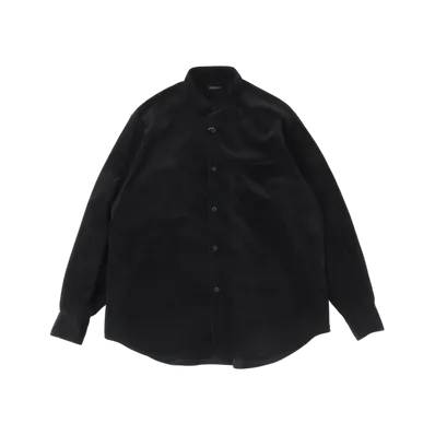 COMOLI Corduroy Shirt - 24AW "Black"