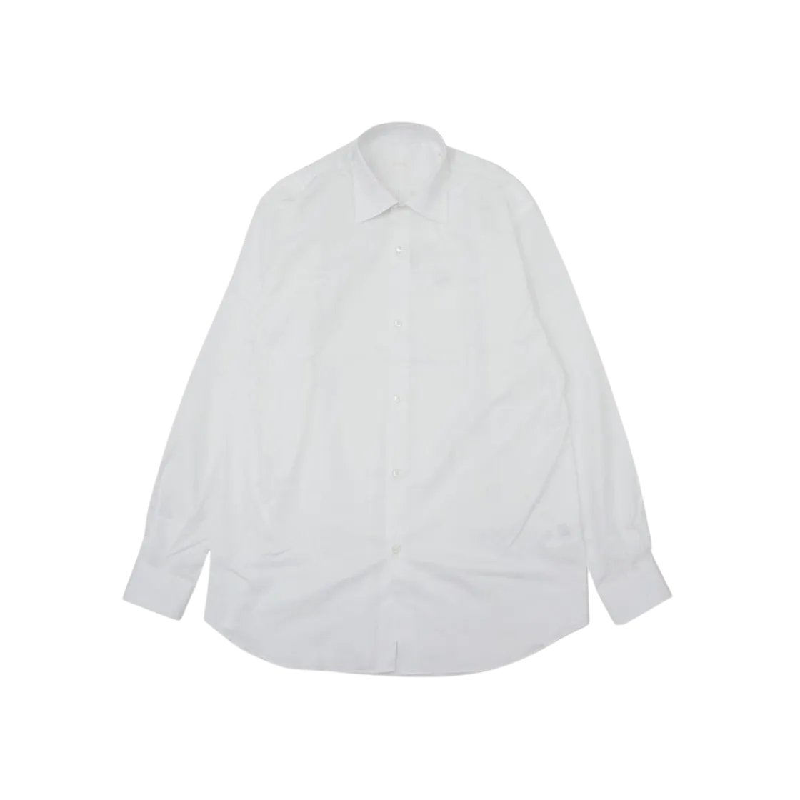 COMOLI Twill Dress Shirt - 24AW "White"
