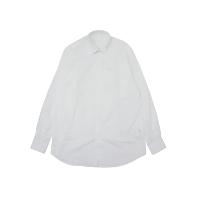 COMOLI Twill Dress Shirt - 24AW "White"