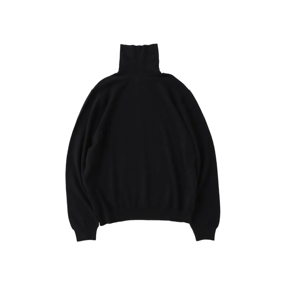 COMOLI x Scott & Charters Turtle Neck Knit - 24AW "Black"