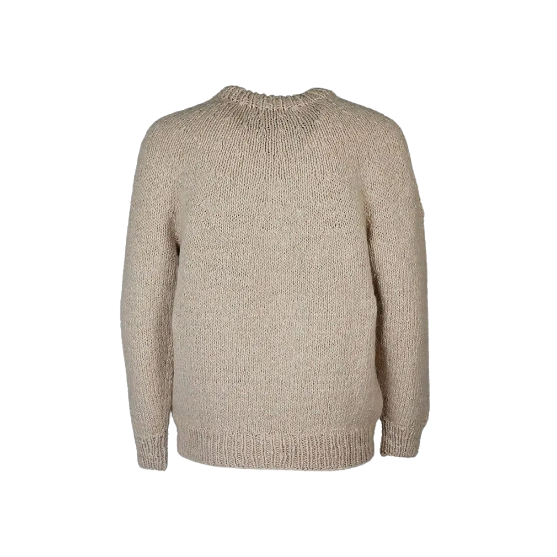COMOLI Cashmere Hand Spun Hand Knit - 24AW "Ecru"