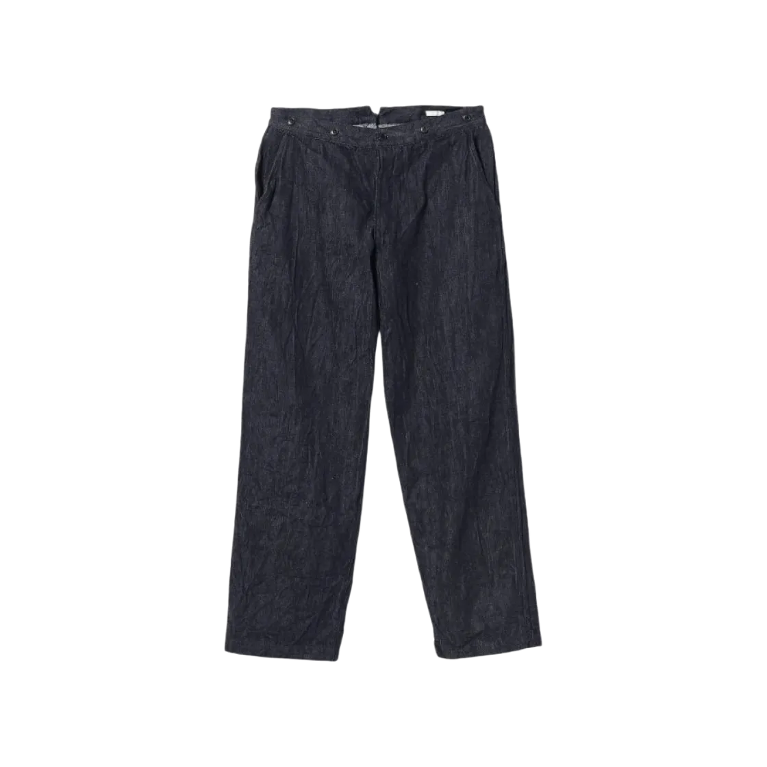 COMOLI Denim Overpants - 24SS "Navy"