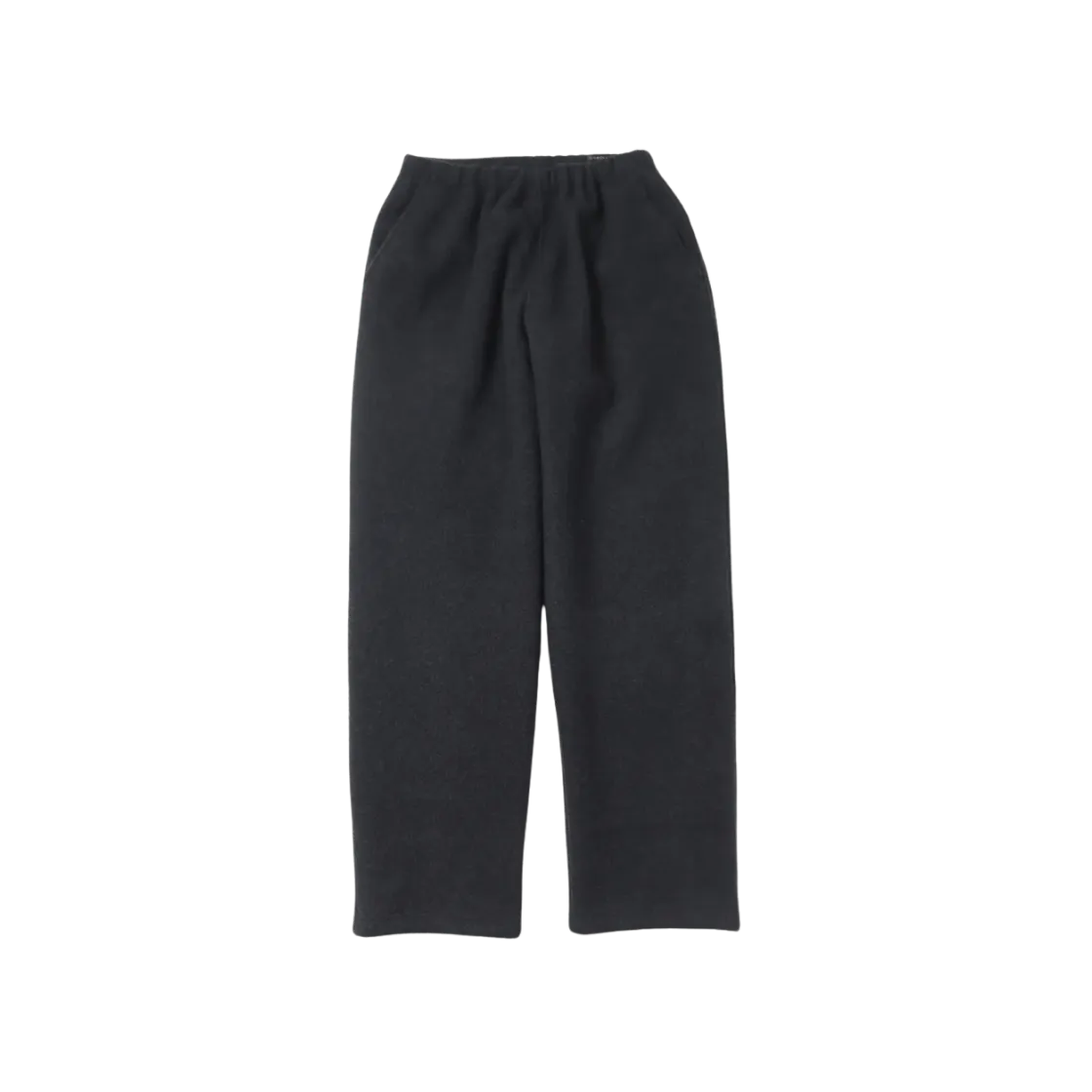 COMOLI Wool Felt Pants - 24AW "Charcoal"