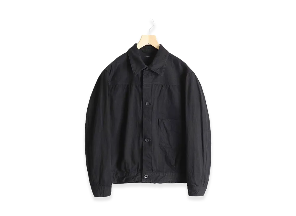 COMOLI Denim Jacket "Black"