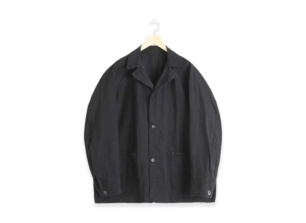 COMOLI Denim Work Jacket "Black"