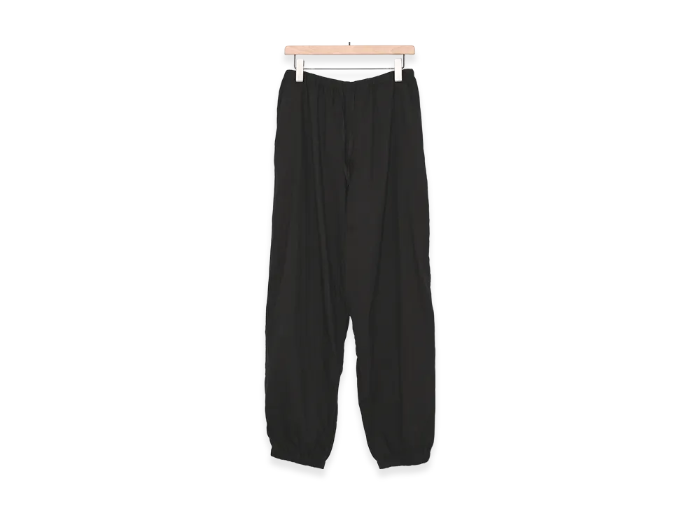 COMOLI Khadi Cotton Drawstring Pants "Black"