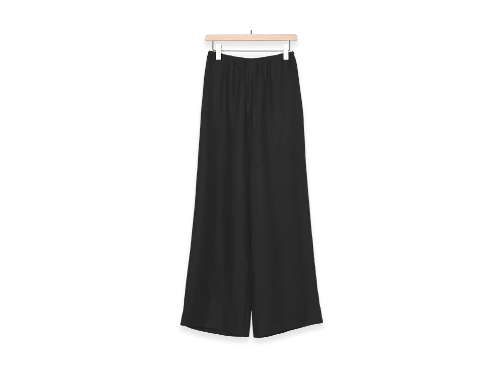 COMOLI Canapa Wide Pants "Black"