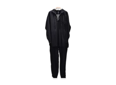COMOLI Khadi Cotton Pajama SS25 "Black"