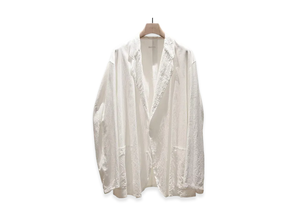 COMOLI Khadi Cotton Jacket SS25 "White"