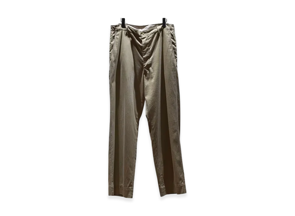 COMOLI KHAKI Chino Pants SS25 "Khaki"