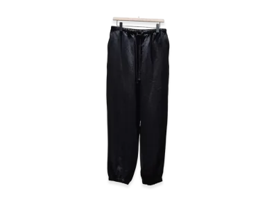 COMOLI Canapa Drawstring Pants SS25 "Black"