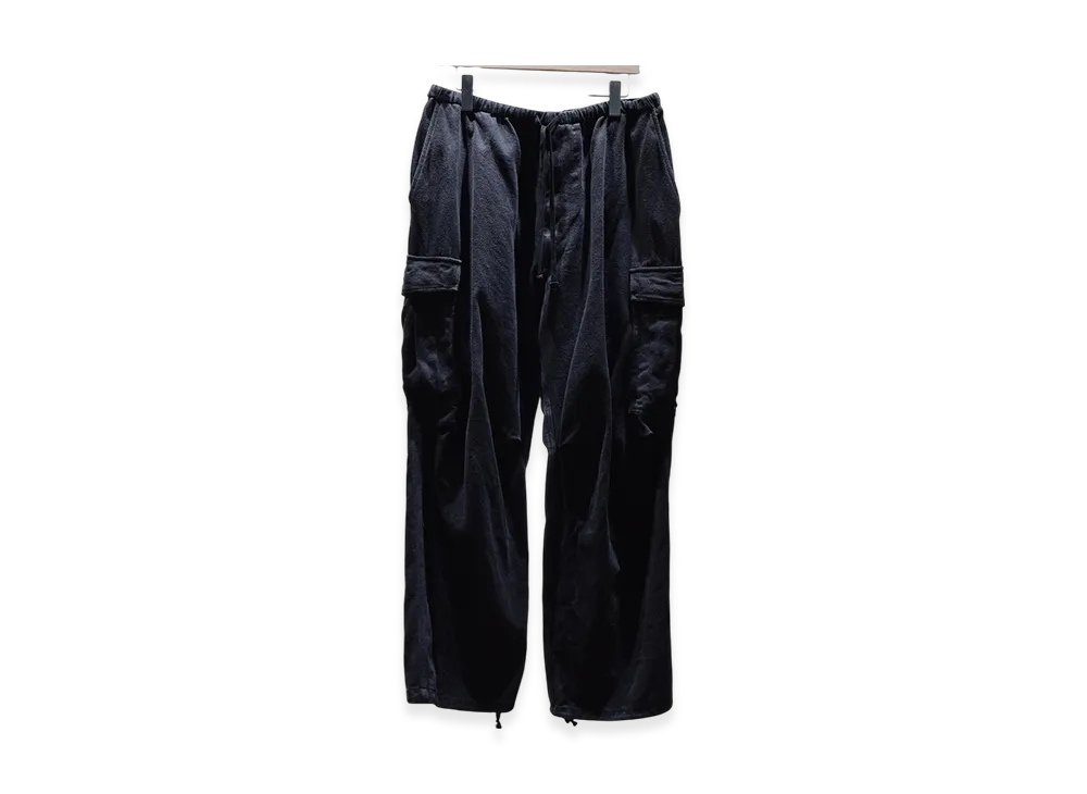 COMOLI Black Drill 6P Pants SS25 "Black"