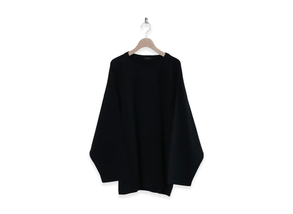 COMOLI Football T-Shirt "Black"