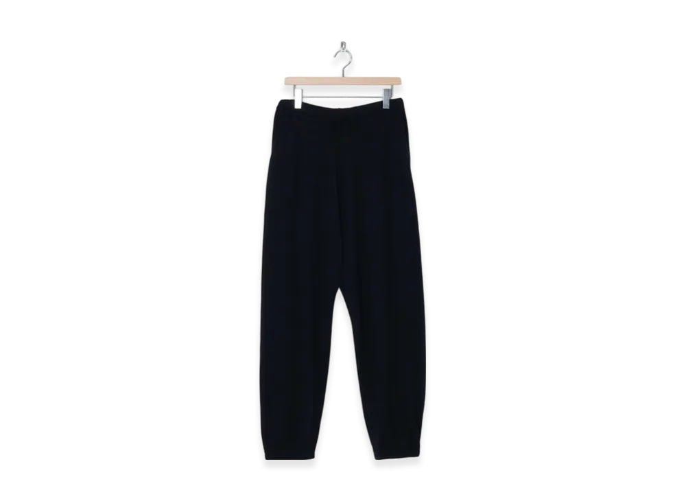 COMOLI Cashmere Knit Pants "Navy"