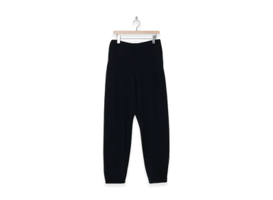 COMOLI Cashmere Knit Pants "Navy"