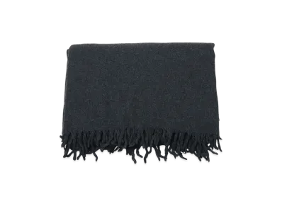 COMOLI Wool Stole "Charcoal"