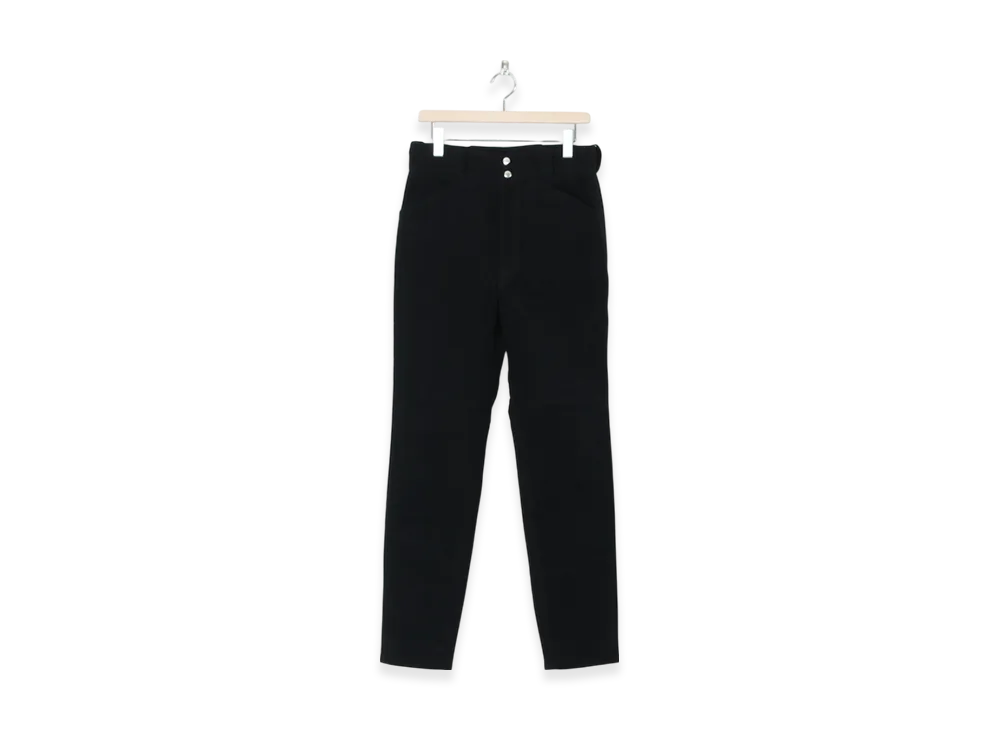 COMOLI Moleskin Rider Pants "Black"