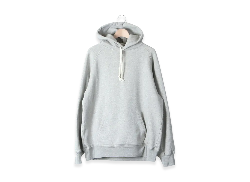 COMOLI Cotton Loopwheel Parka "Heather Gray"