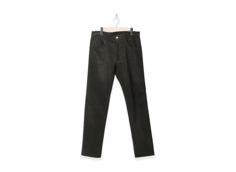 COMOLI Corduroy 5P Pants "Brown"