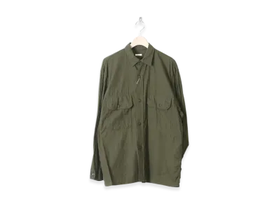 COMOLI Betashan CPO Shirt "Olive"