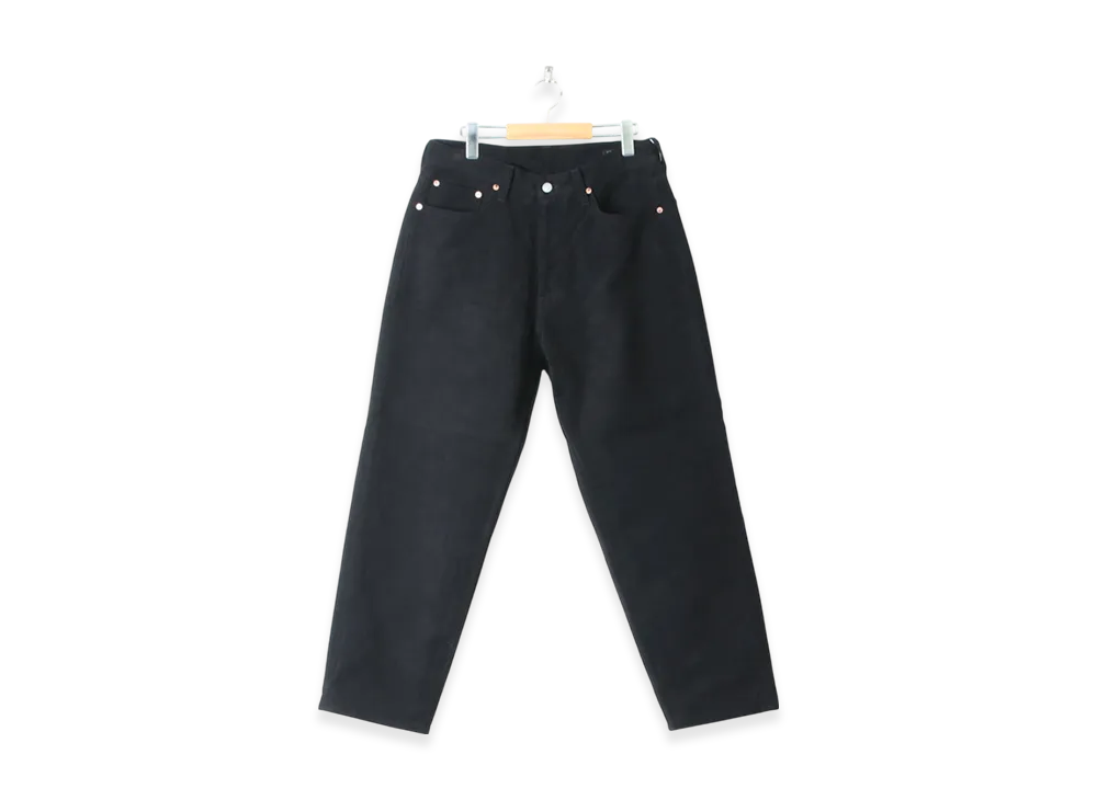 COMOLI Moleskin 5-Pocket Pants "Black"
