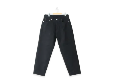 COMOLI Moleskin 5-Pocket Pants "Black"