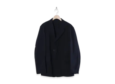 COMOLI Garment Dyed Jacket "Navy"