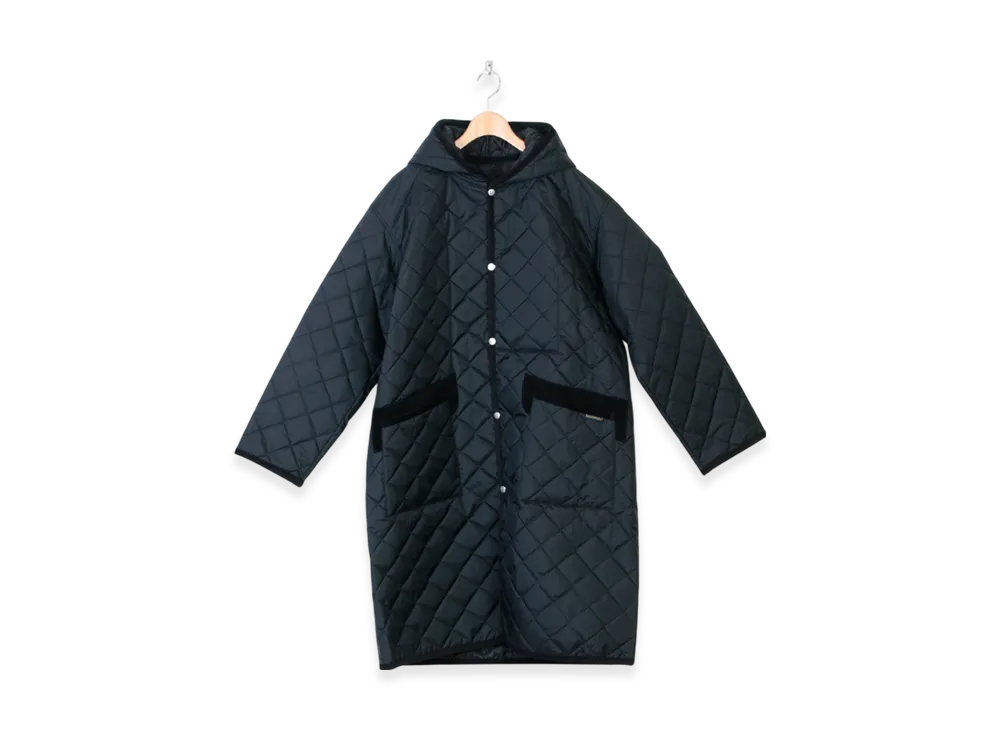 COMOLI x LAVENHAM Exclusive Overcoat "Black"
