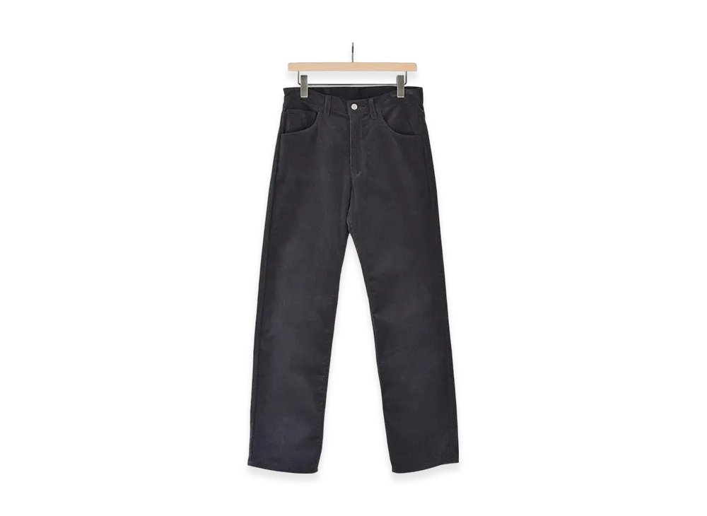 COMOLI Corduroy 5P Pants "Stone Navy"