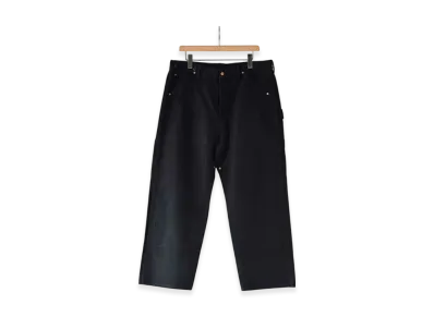 COMOLI Cotton Duck Painter Pants "Black"