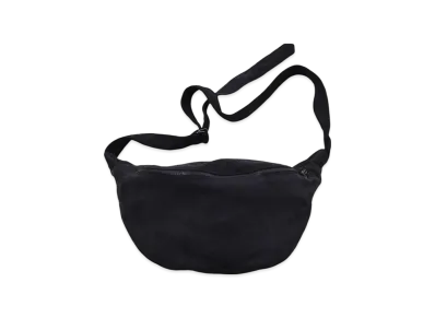 COMOLI Silk Nep Waist Bag "Black"