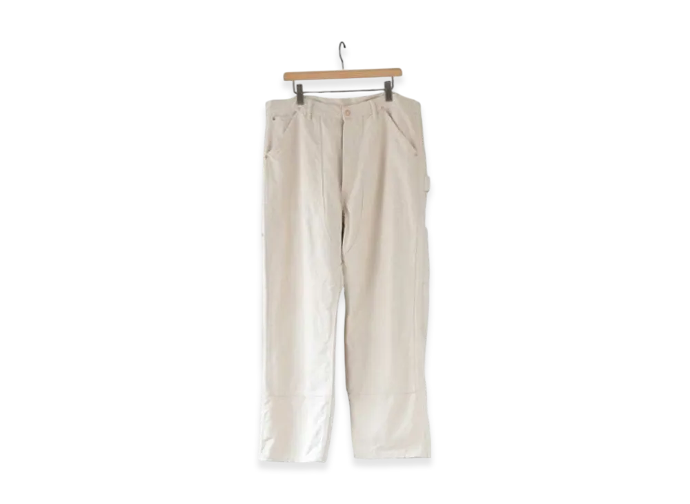 COMOLI Cotton Duck Painter Pants "Ecru"