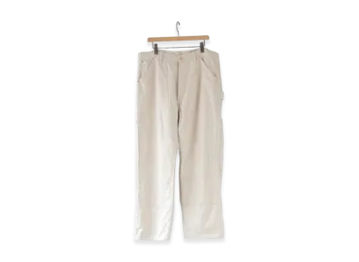 COMOLI Cotton Duck Painter Pants "Ecru"