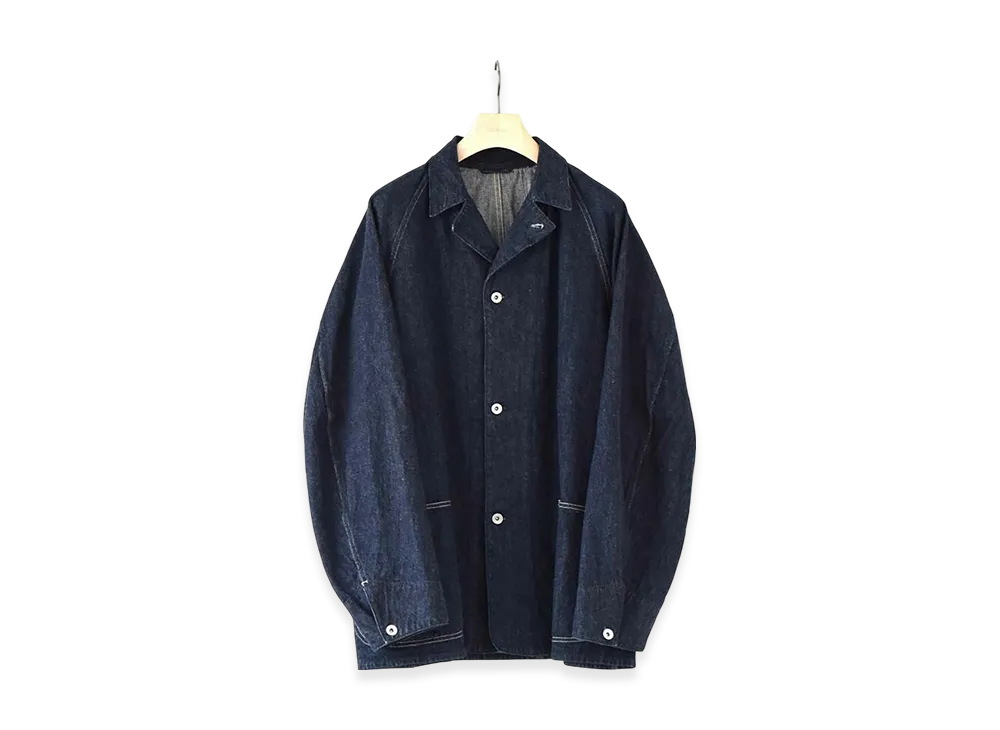COMOLI Denim Work Jacket "Navy"