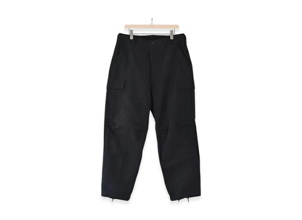 COMOLI Moleskin BDU Pants "Black"