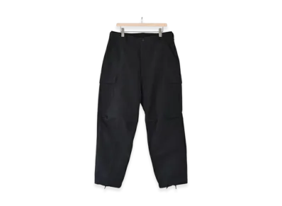 COMOLI Moleskin BDU Pants "Black"