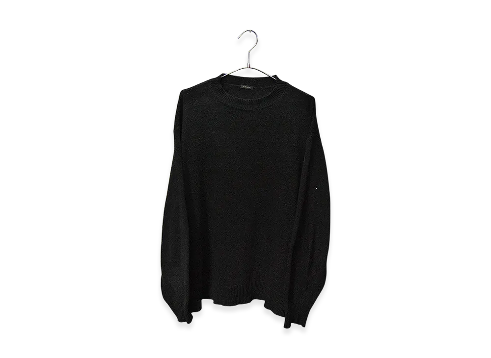 COMOLIインディゴクルーネックニット COMOLI “SS21 COLLECTION” -5th DELIVERY- | MAIDENS SHOP