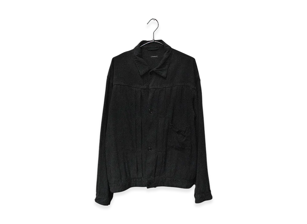 COMOLI Silk Nep TYPE-1ST "Black"