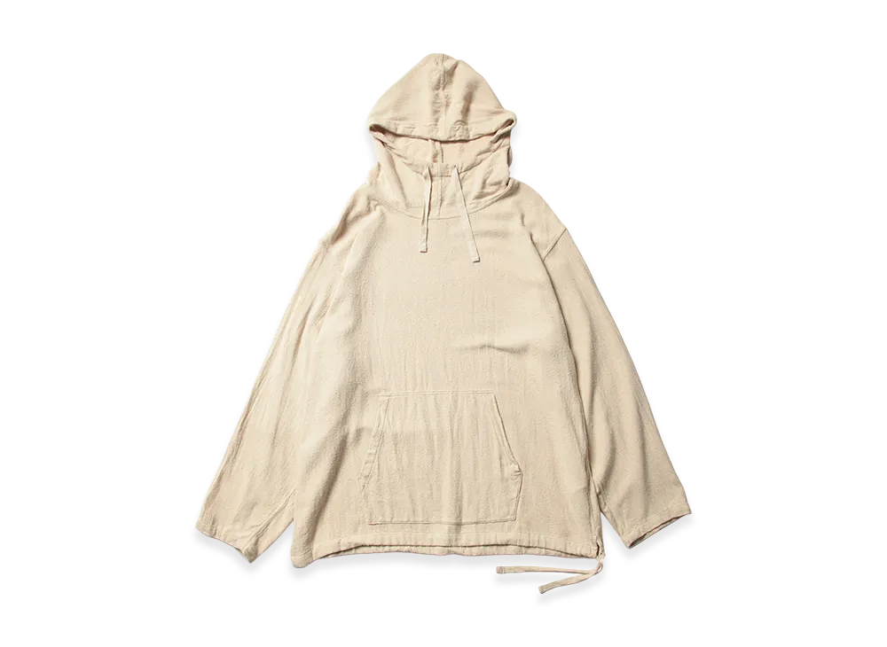 COMOLI Silk Nep Viyella Parka "Natural"