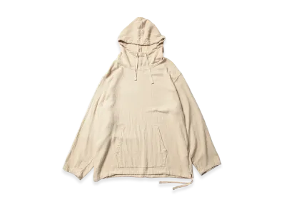 COMOLI Silk Nep Viyella Parka "Natural"